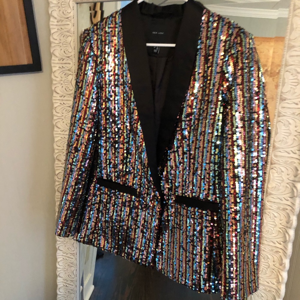 Sequin blazer